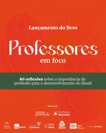 Instituto Península e Movimento Profissão Docente lançam  livro com 80 artigos sobre professores